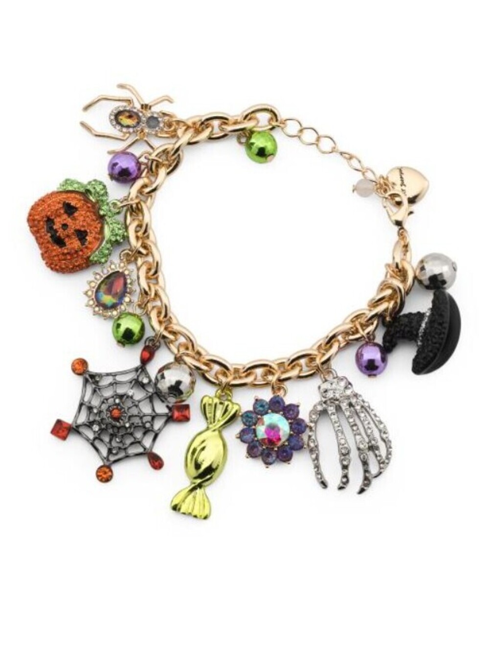Betsey Johnson Halloween Charm Bracelet